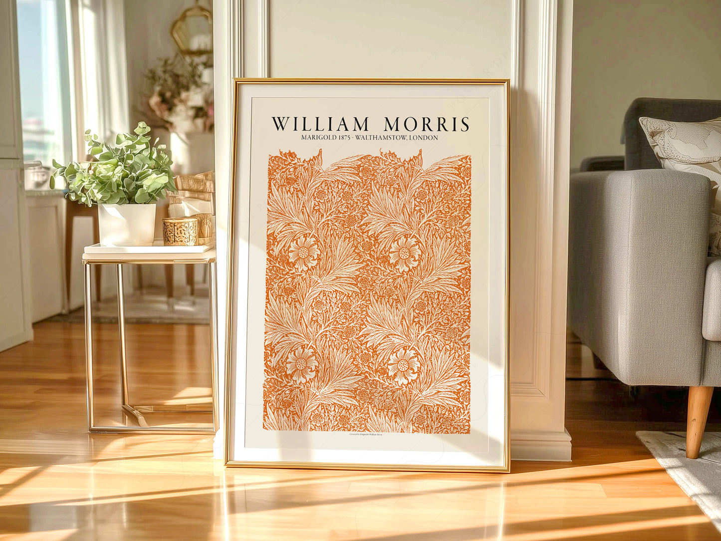William Morris, Orange Marigold< Fine Art Print
