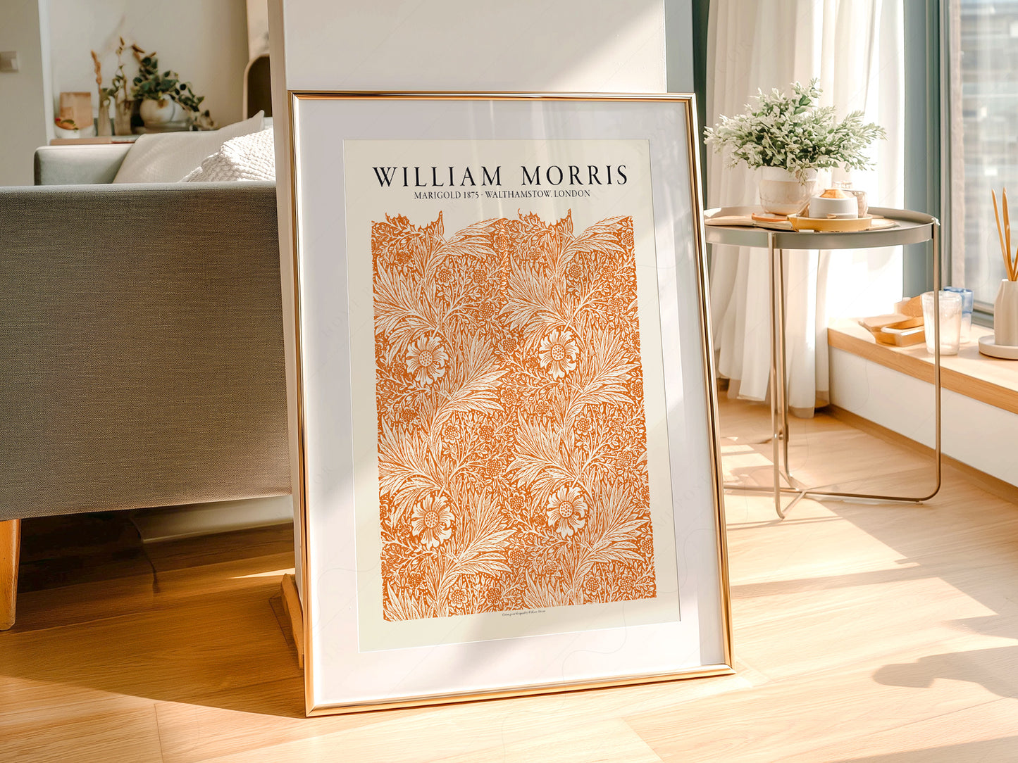 William Morris, Orange Marigold< Fine Art Print