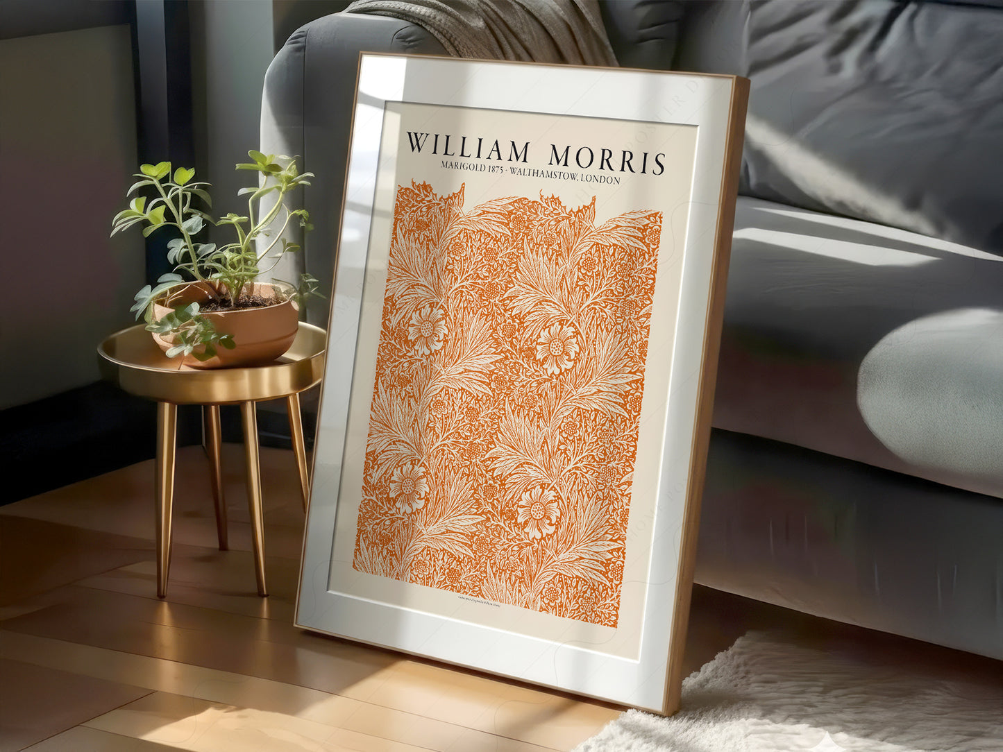 William Morris, Orange Marigold< Fine Art Print