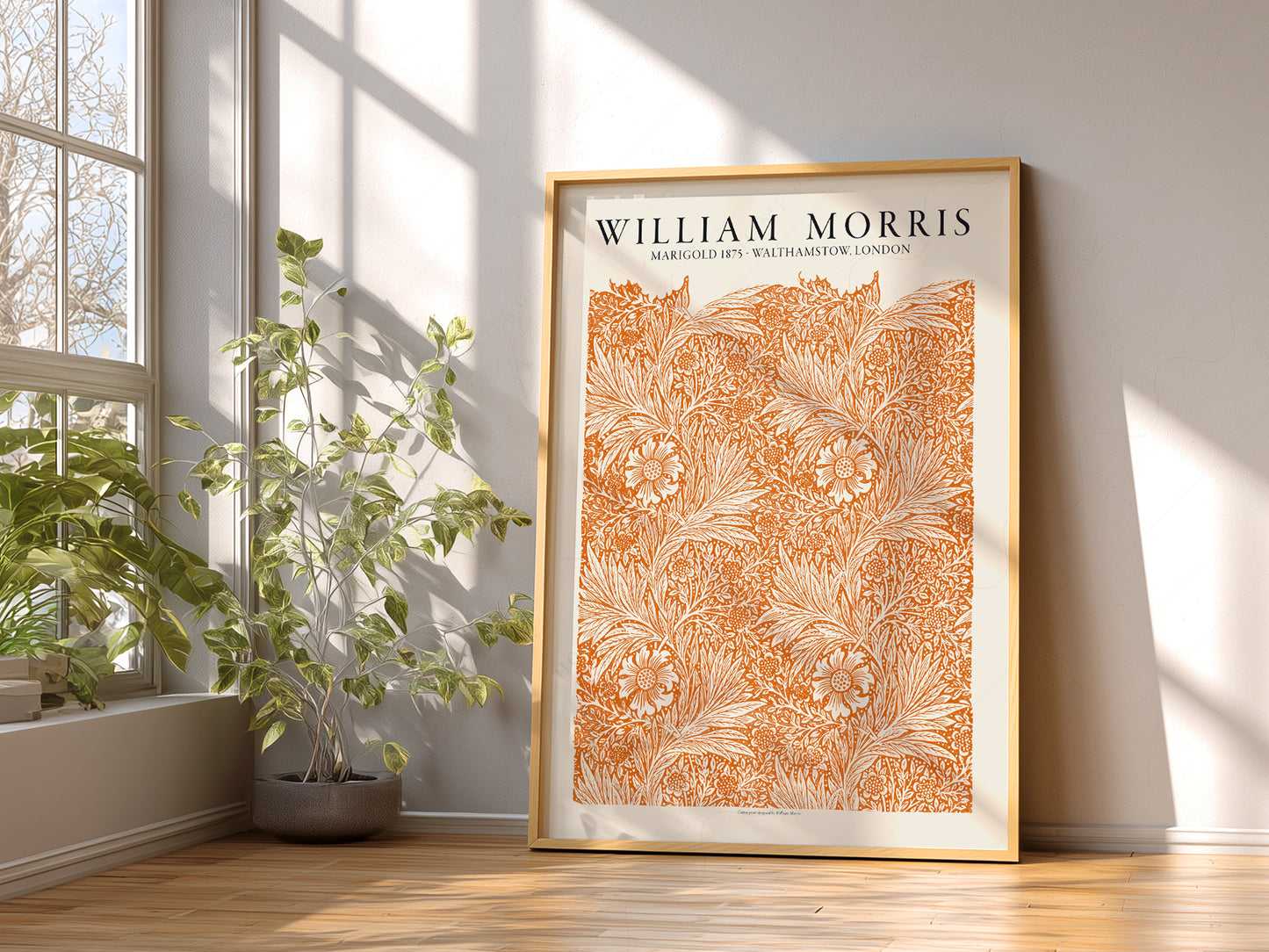 William Morris, Orange Marigold< Fine Art Print