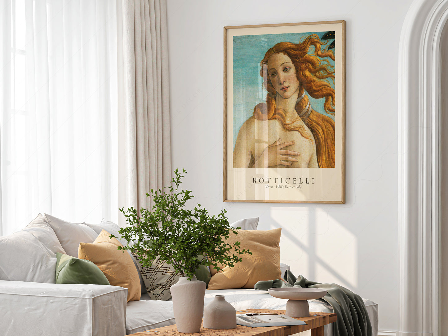 Sandro Botticelli, The Birth of Venus, Fine Art Print