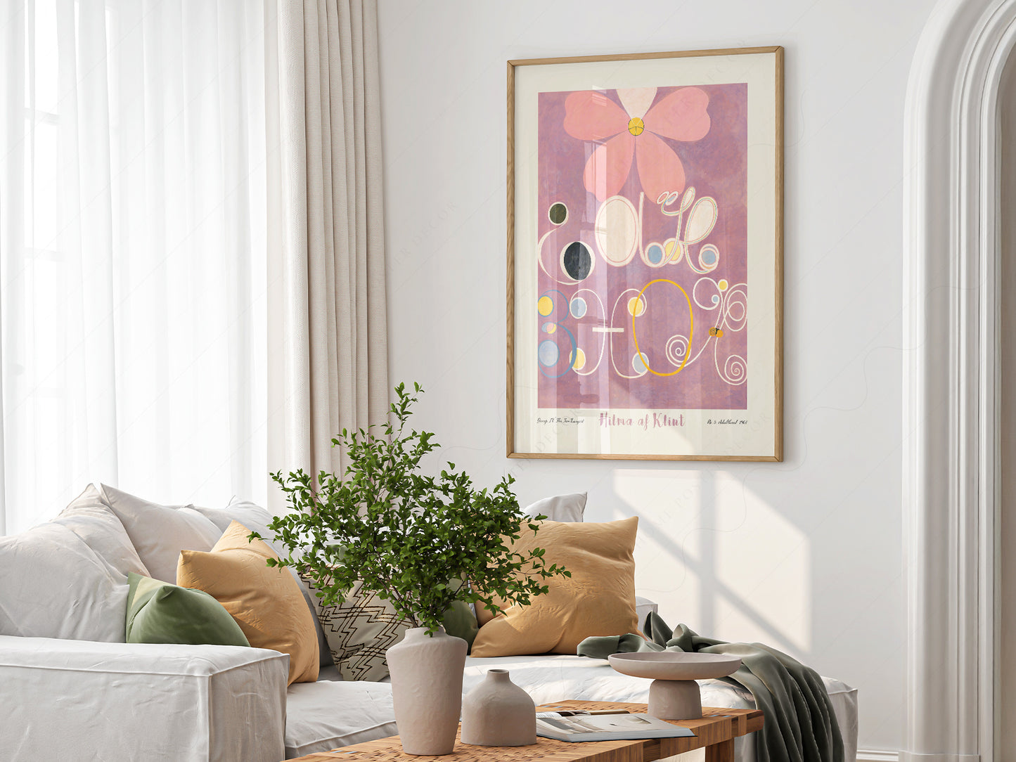 Hilma af Klint, The Ten Largest No. 5 - Adulthood