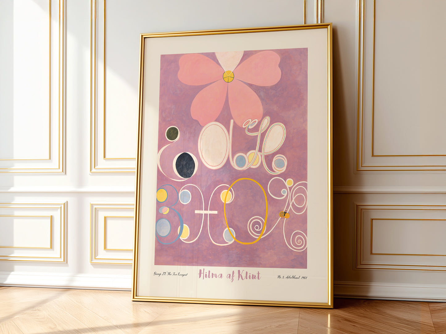 Hilma af Klint, The Ten Largest No. 5 - Adulthood