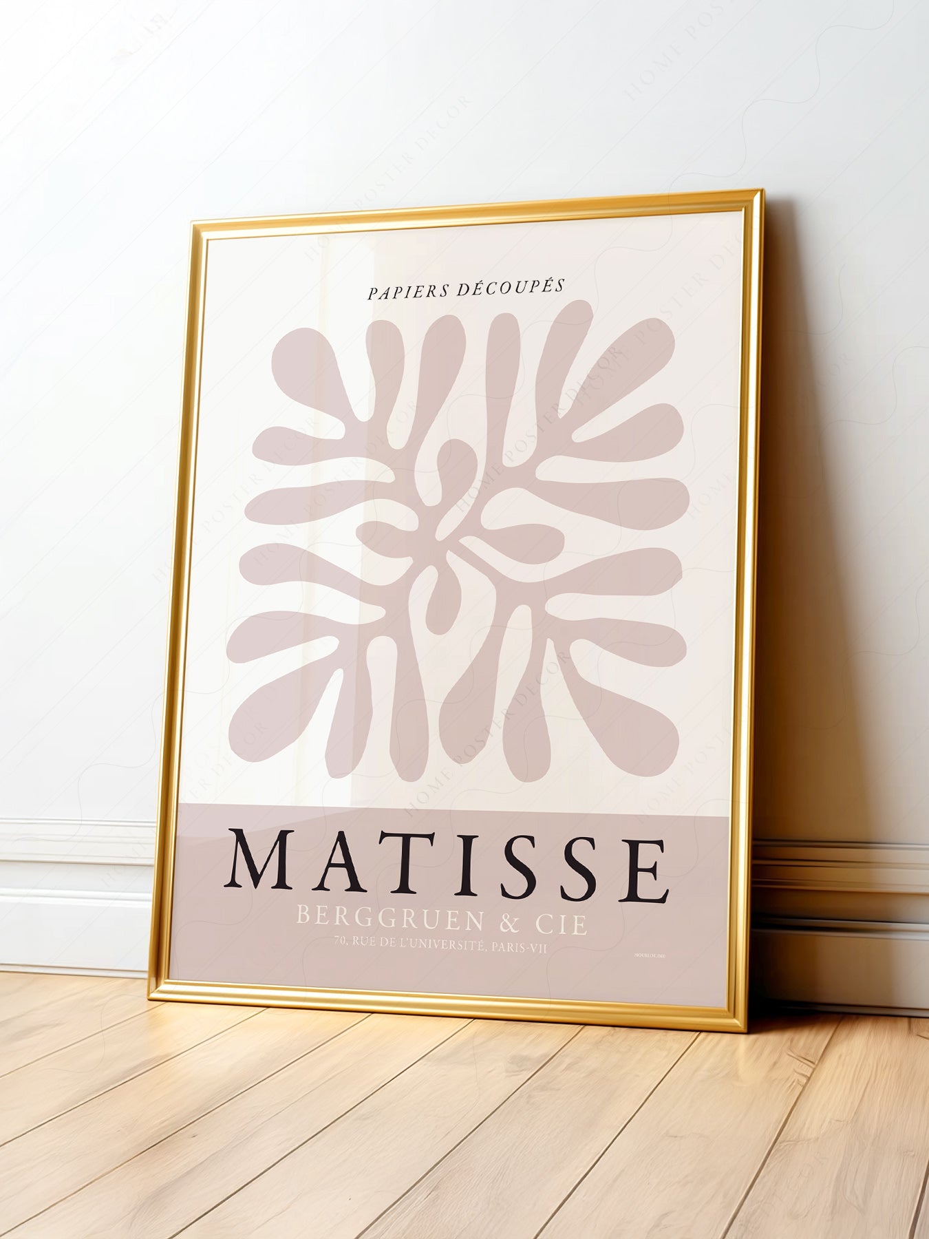 Henri Matisse Papiers Découpés Art Print – Neutral Cut-Outs Poster