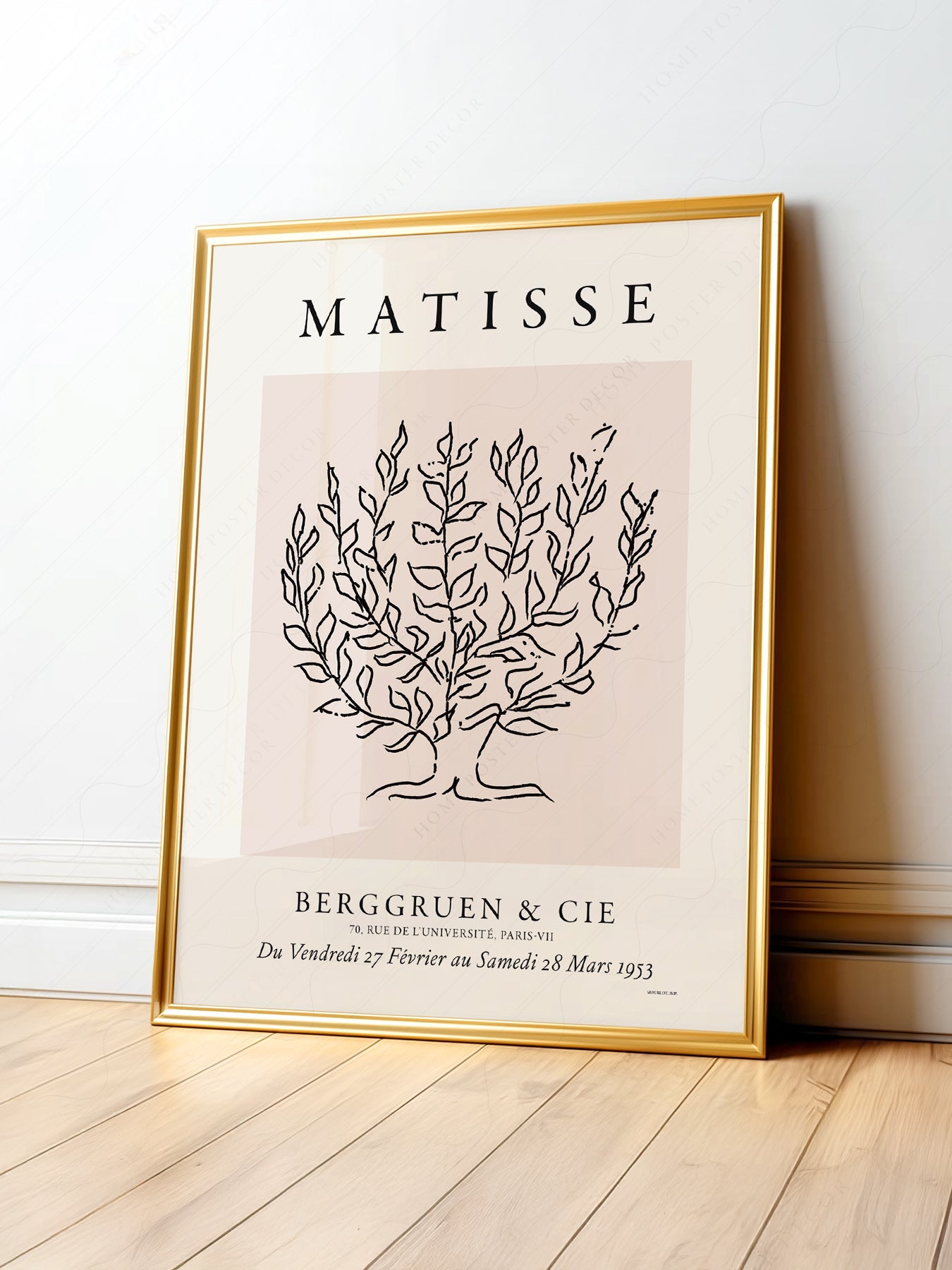 Henri Matisse, Tree drawing, Fine Art Print