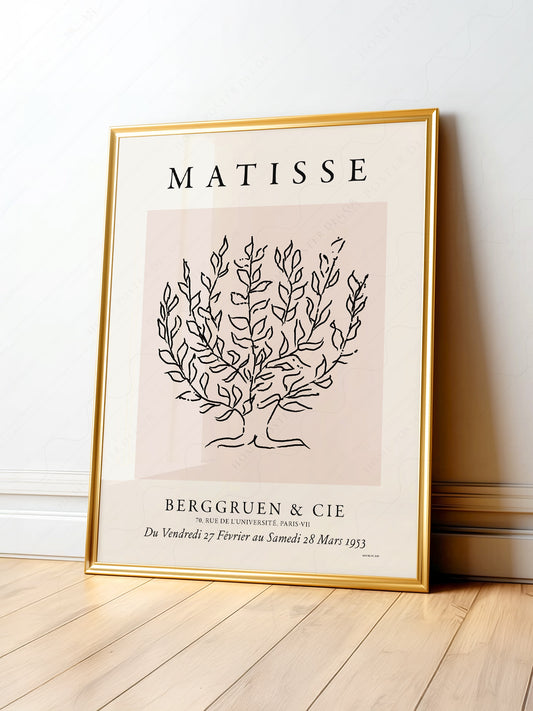 Henri Matisse, Tree drawing, Fine Art Print