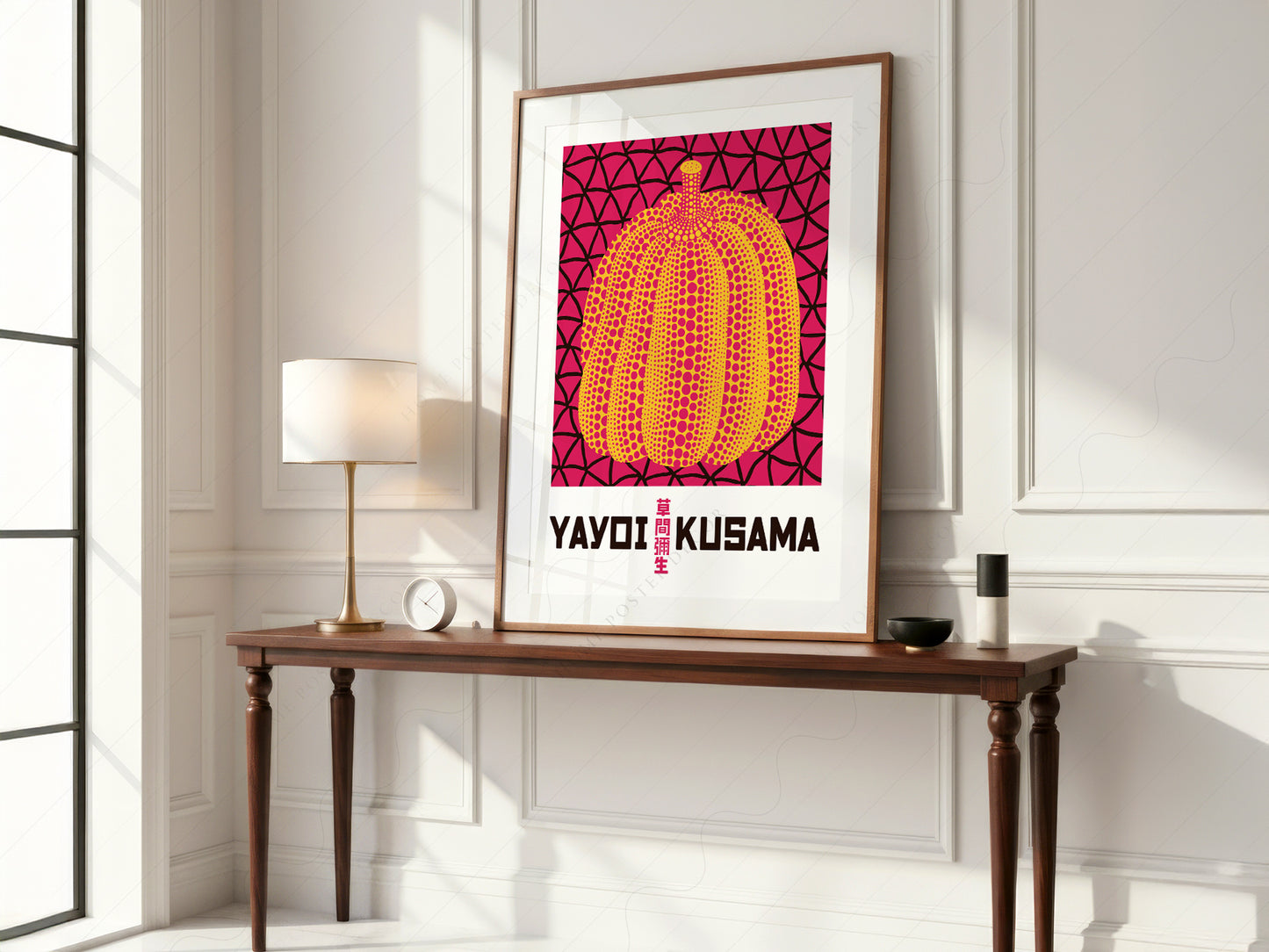 Yayoi Kusama Print, Pumpkin Art
