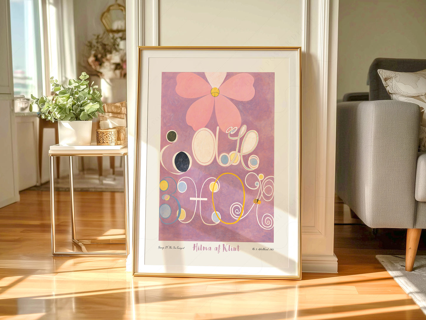 Hilma af Klint, The Ten Largest No. 5 - Adulthood