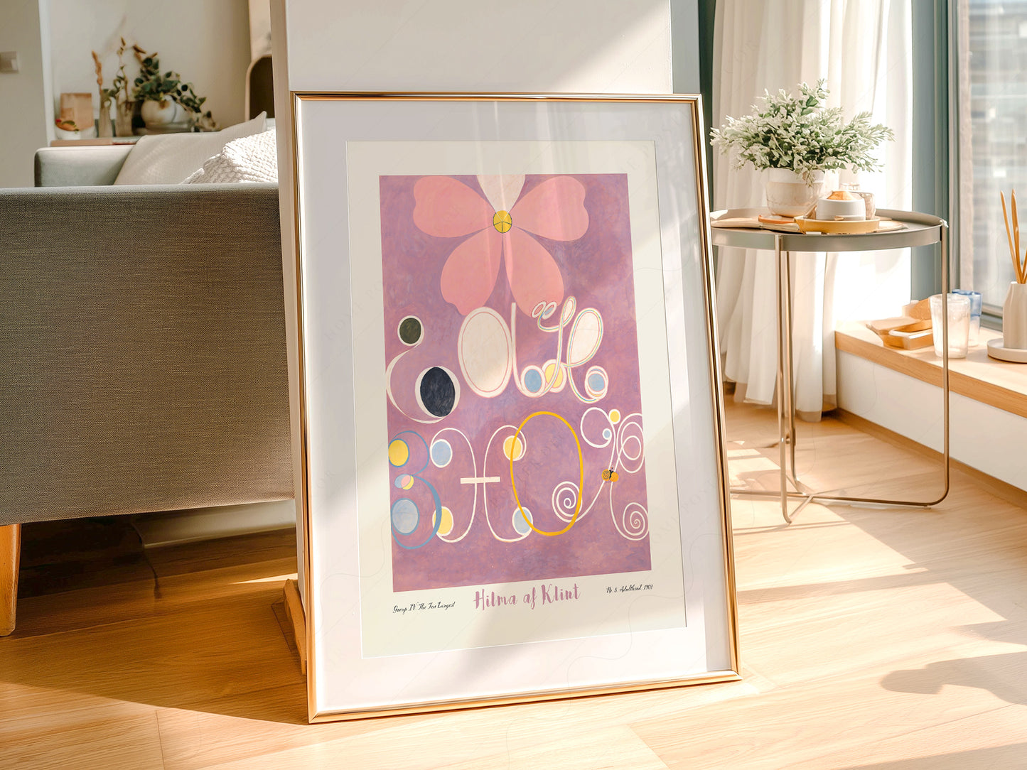 Hilma af Klint, The Ten Largest No. 5 - Adulthood