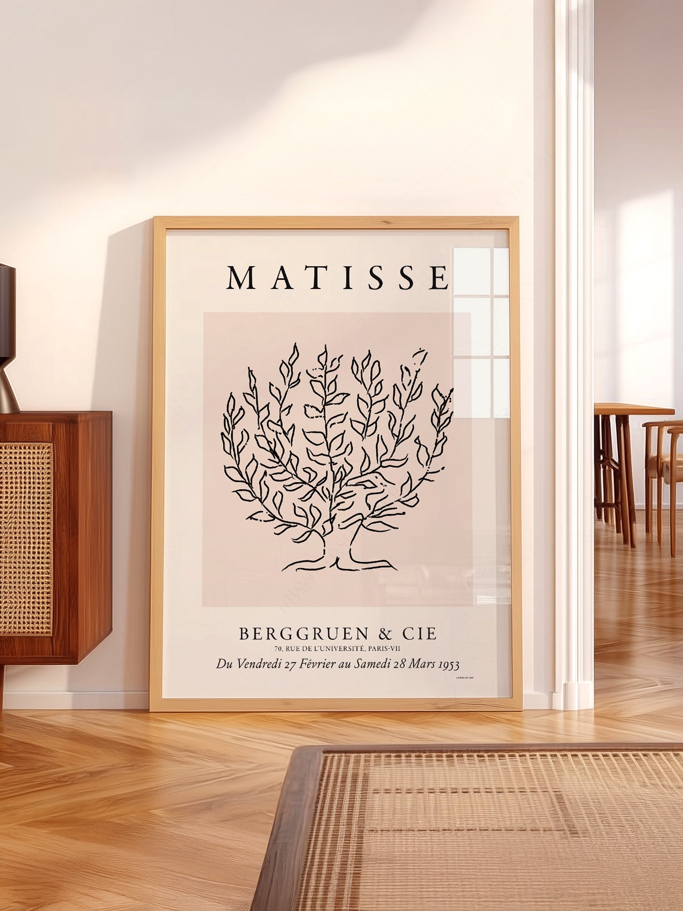Henri Matisse, Tree drawing, Fine Art Print