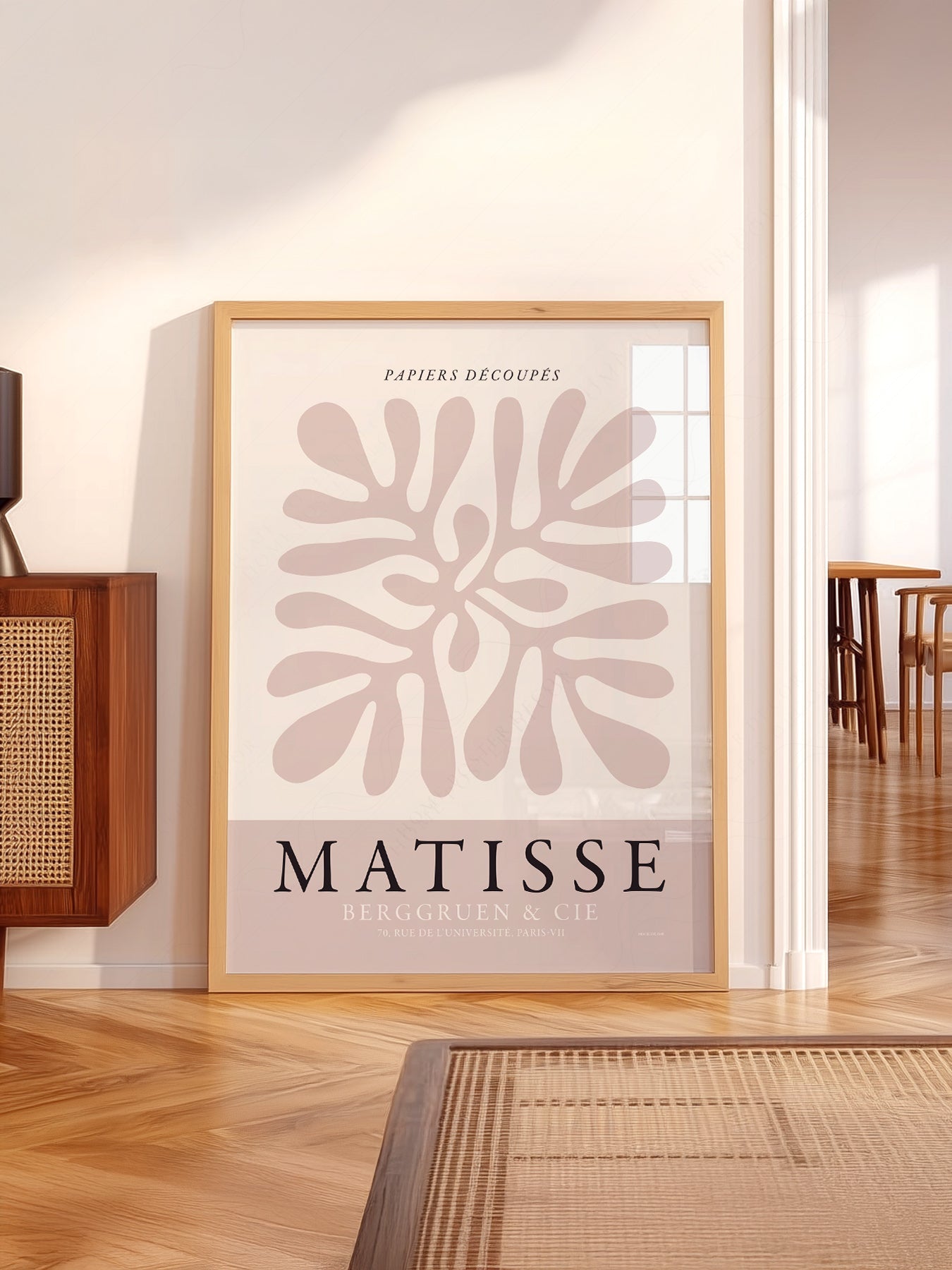 Henri Matisse Papiers Découpés Art Print – Neutral Cut-Outs Poster