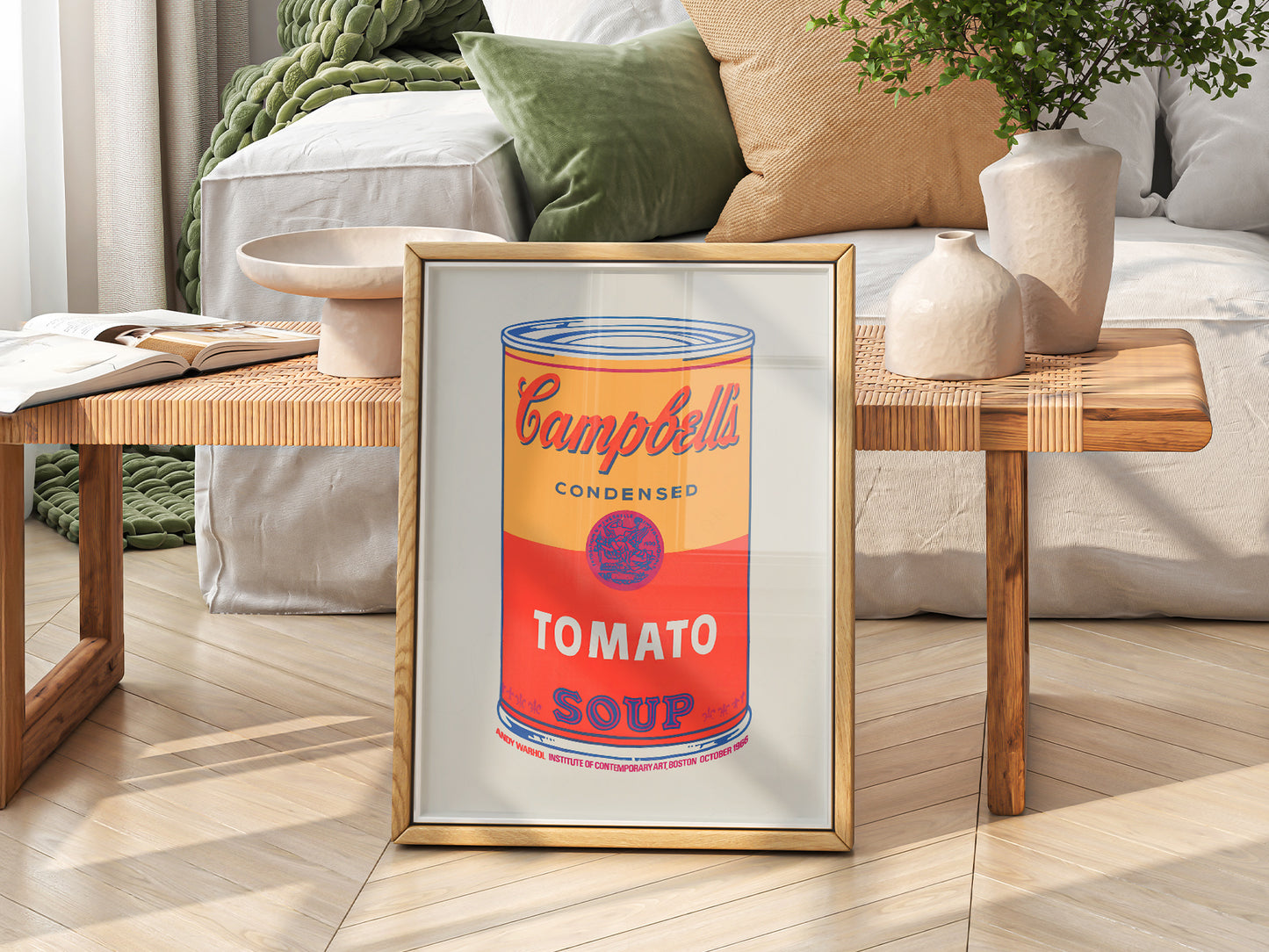 Andy Warhol, Tomato Cans, Campbell's Print