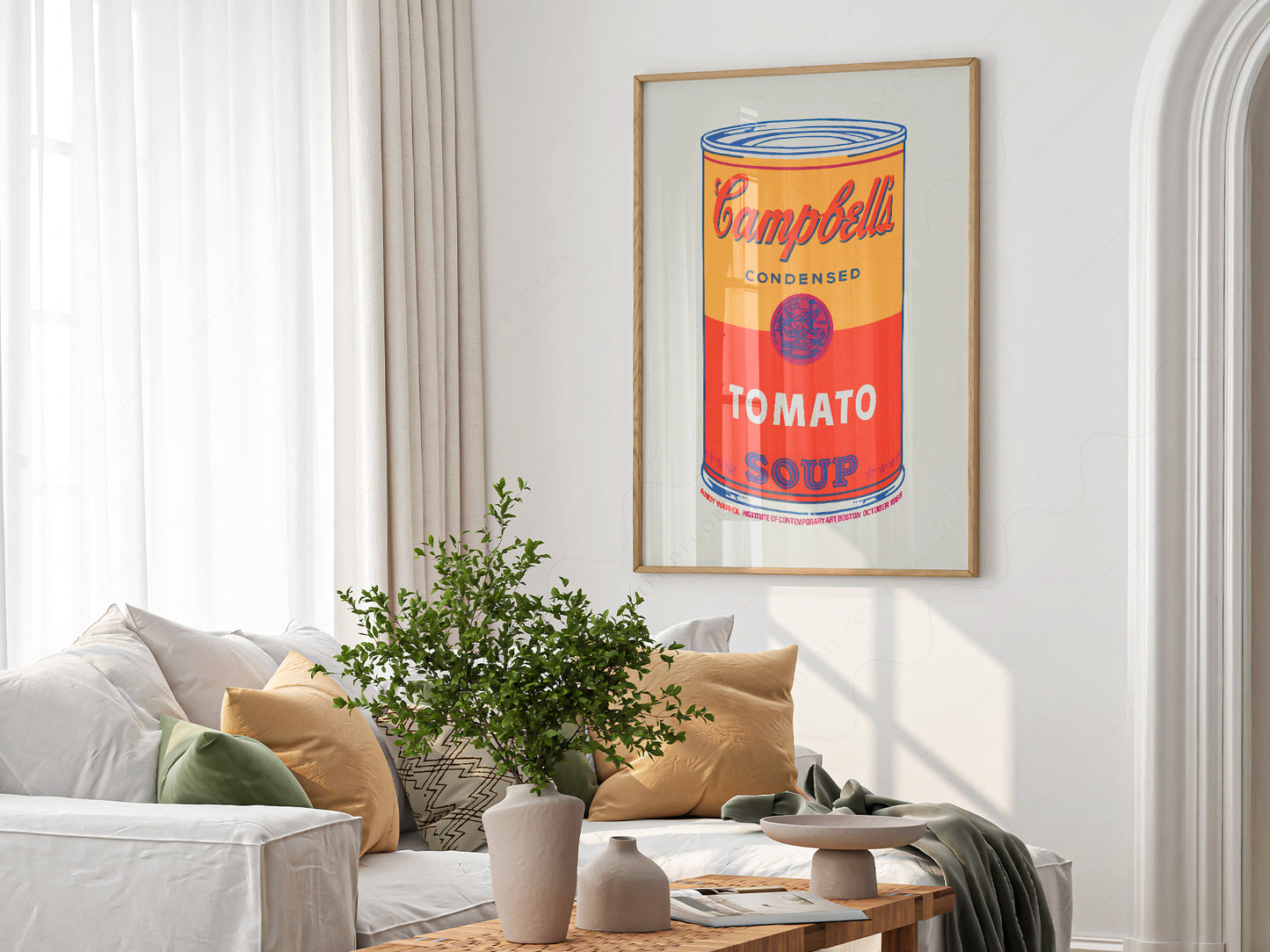 Andy Warhol, Tomato Cans, Campbell's Print
