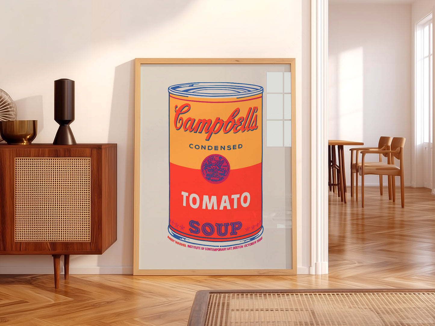 Andy Warhol, Tomato Cans, Campbell's Print