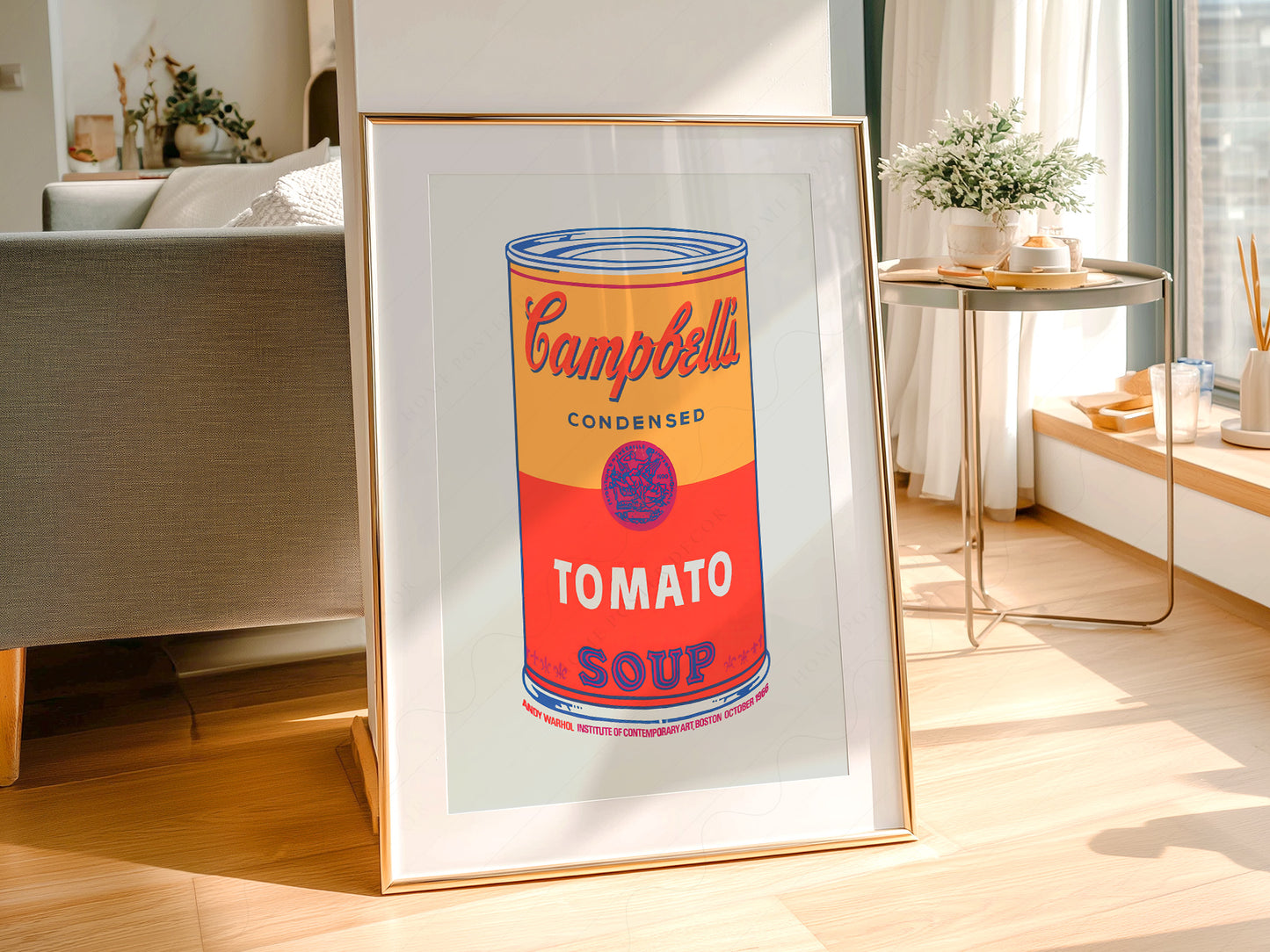 Andy Warhol, Tomato Cans, Campbell's Print