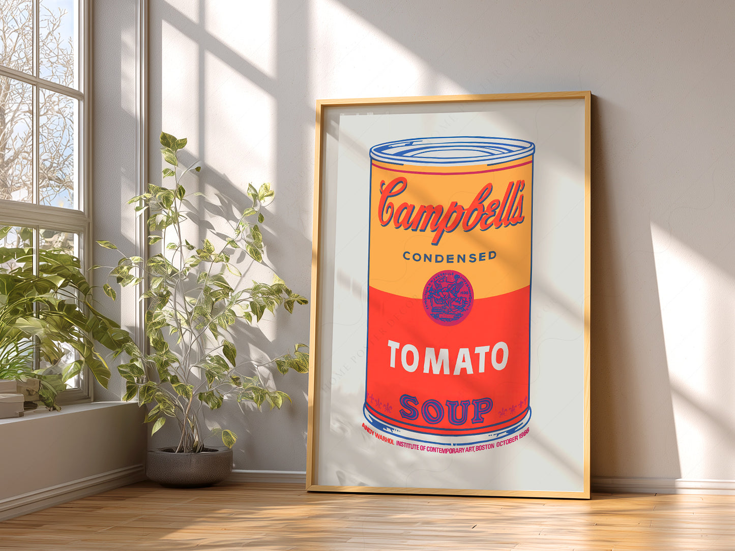 Andy Warhol, Tomato Cans, Campbell's Print