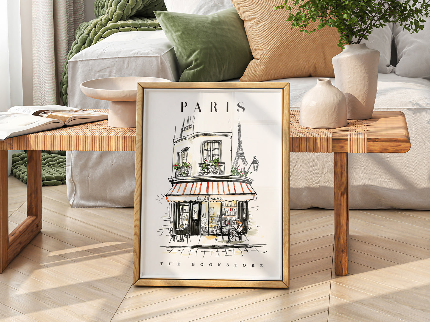 City Bookstore Art - Paris