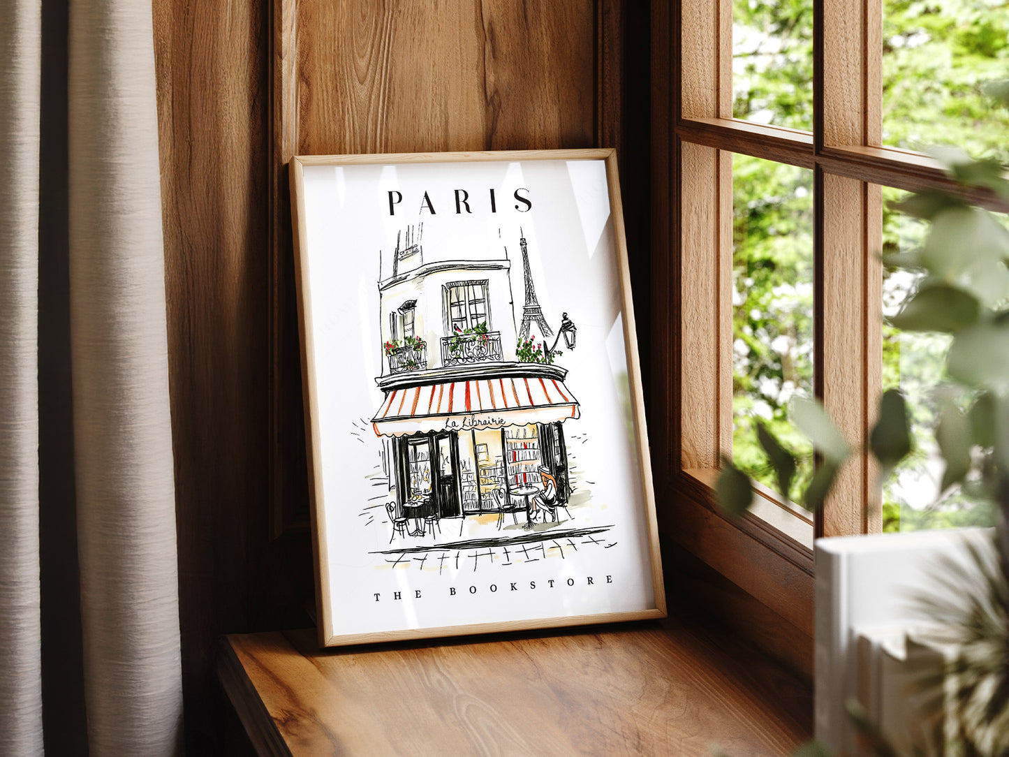 City Bookstore Art - Paris
