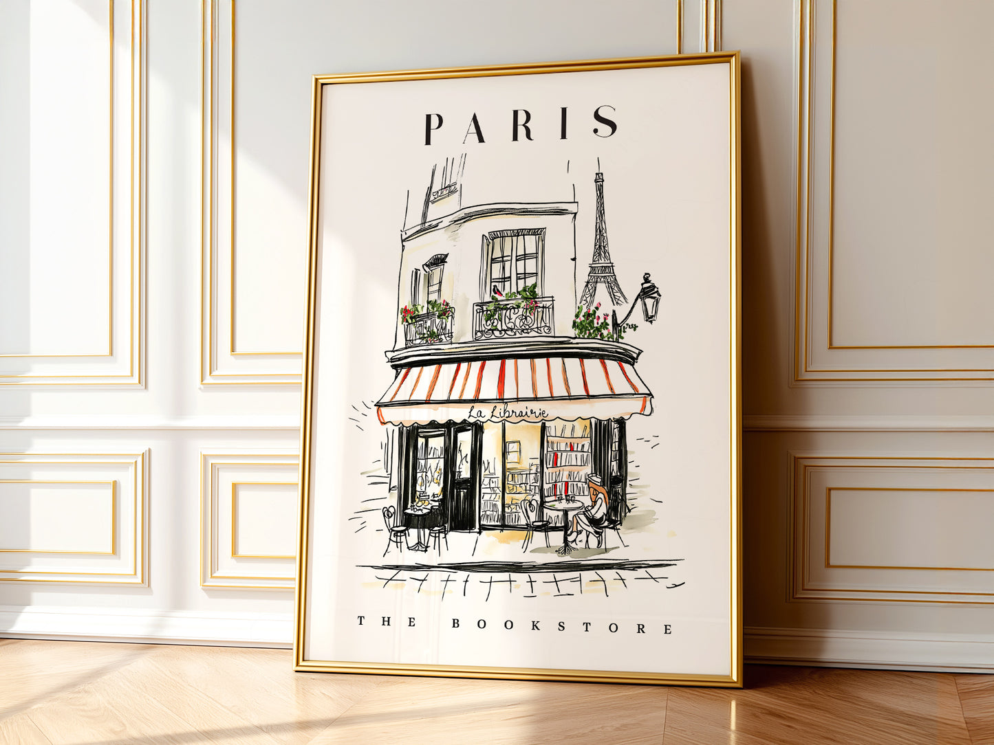 City Bookstore Art - Paris
