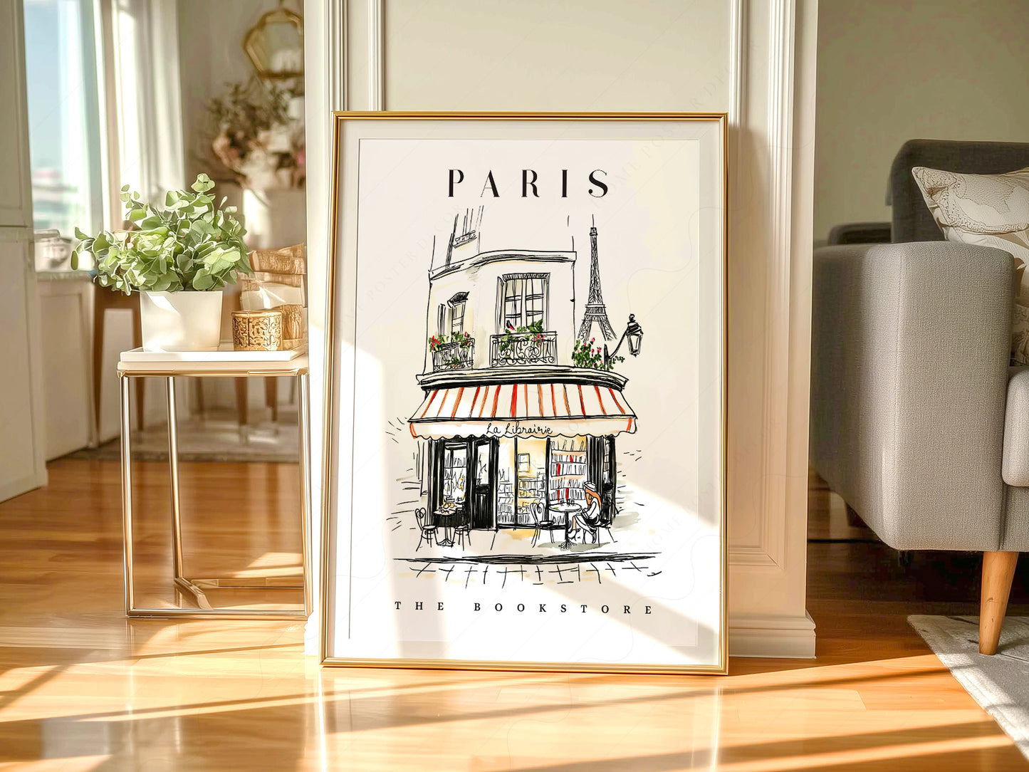 City Bookstore Art - Paris