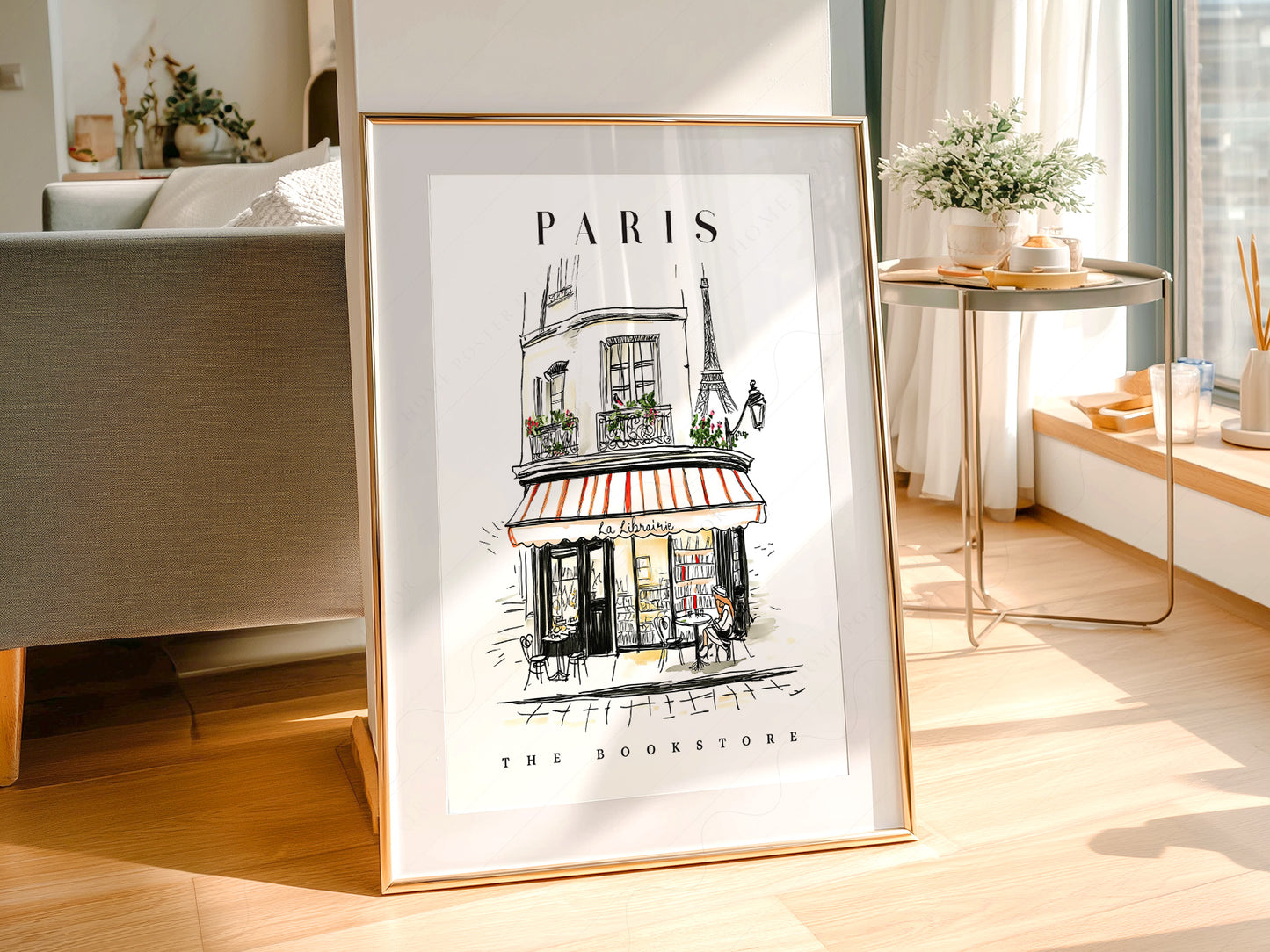 City Bookstore Art - Paris