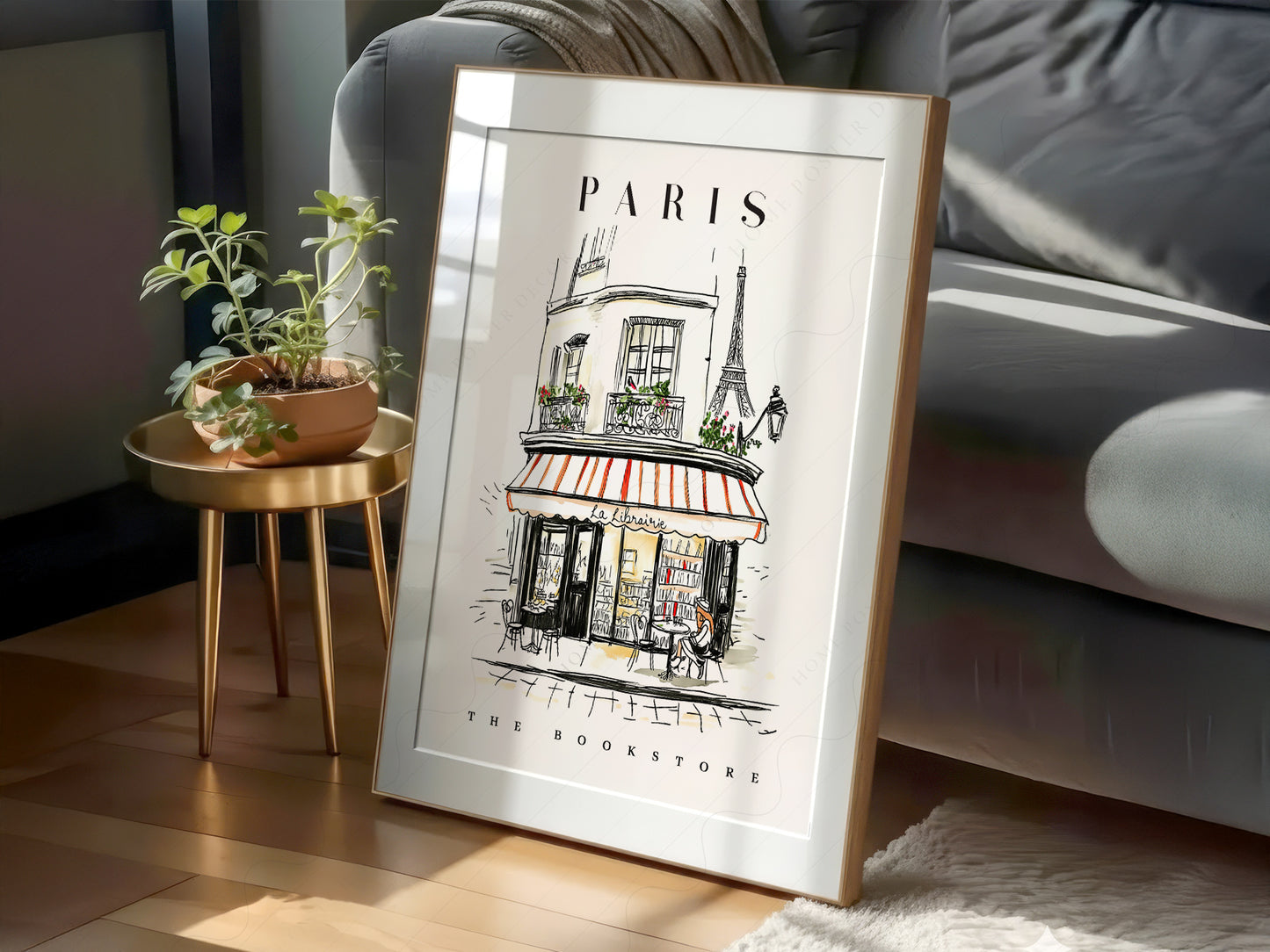 City Bookstore Art - Paris