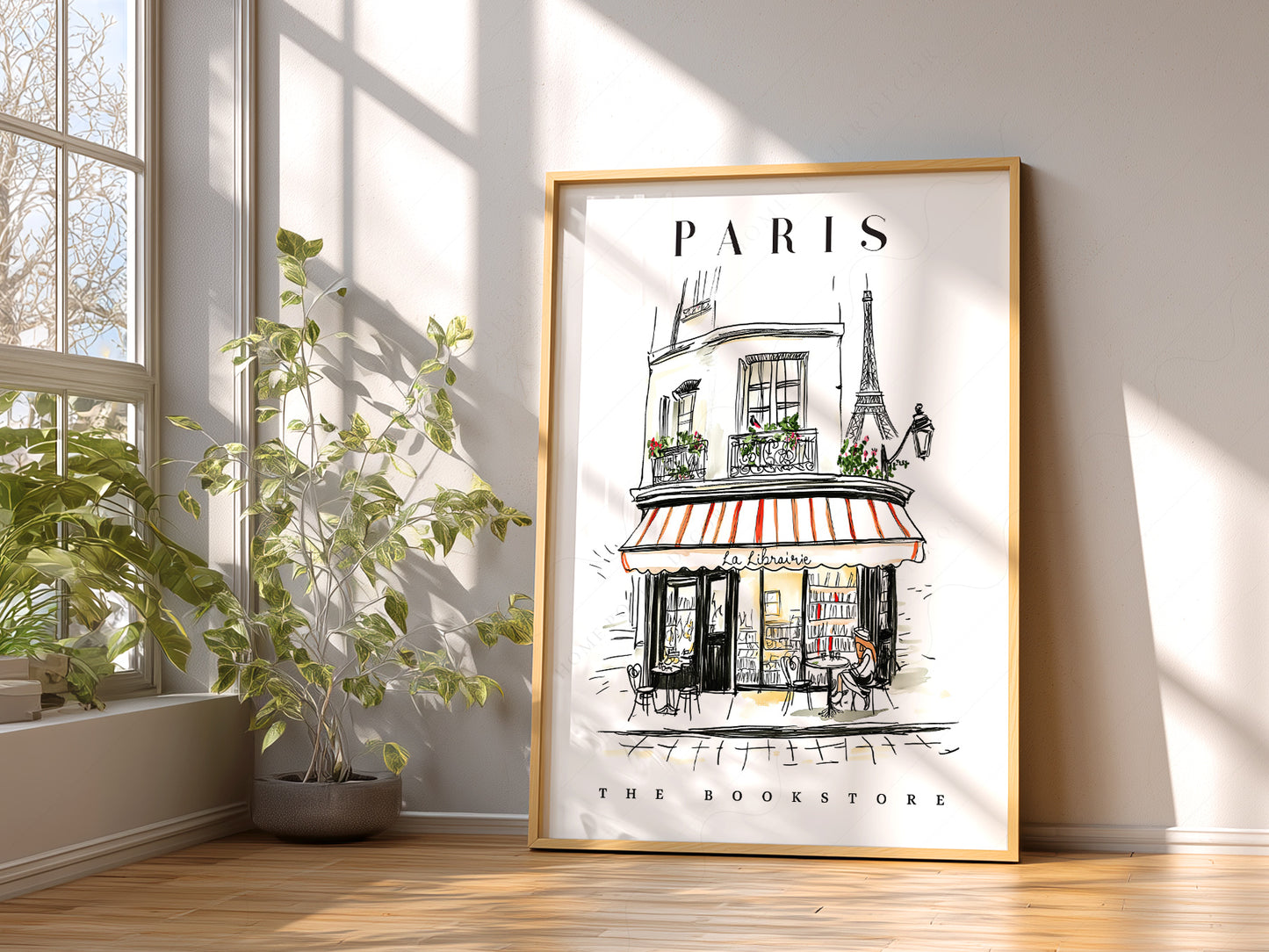 City Bookstore Art - Paris