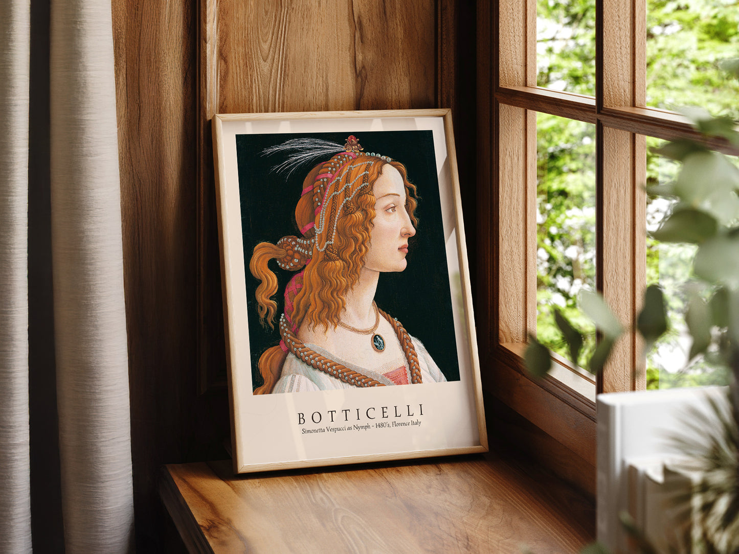 Sandro Botticelli, Simonetta Poster