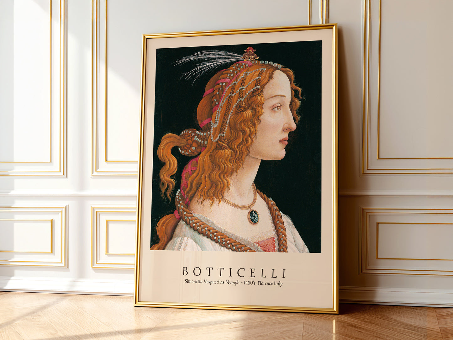Sandro Botticelli, Simonetta Poster