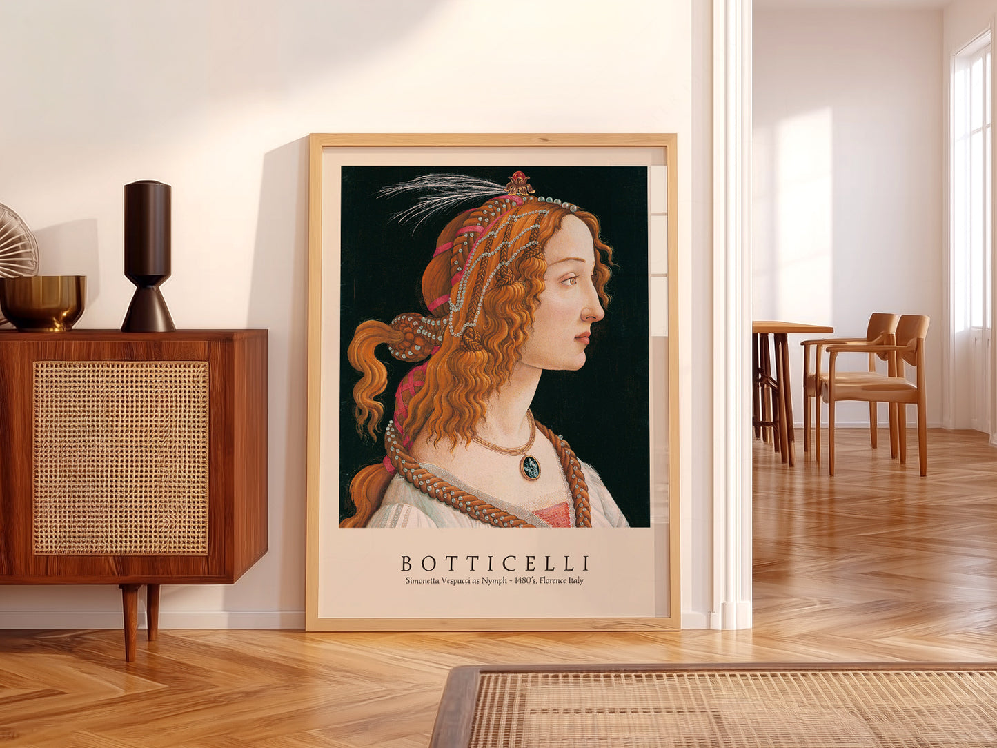 Sandro Botticelli, Simonetta Poster