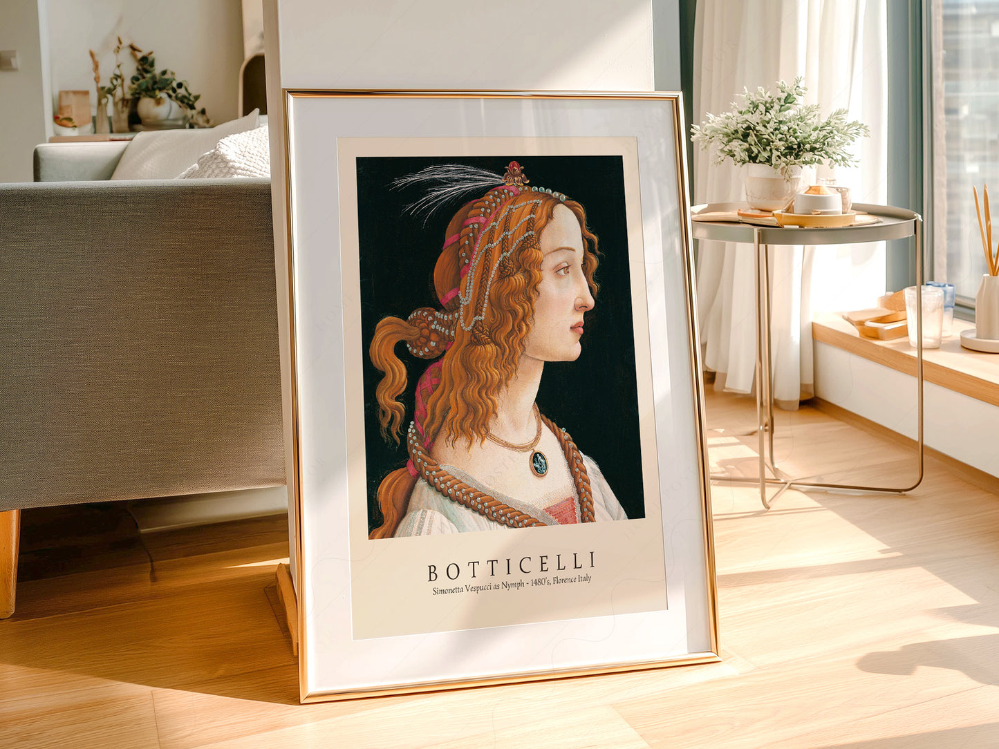Sandro Botticelli, Simonetta Poster