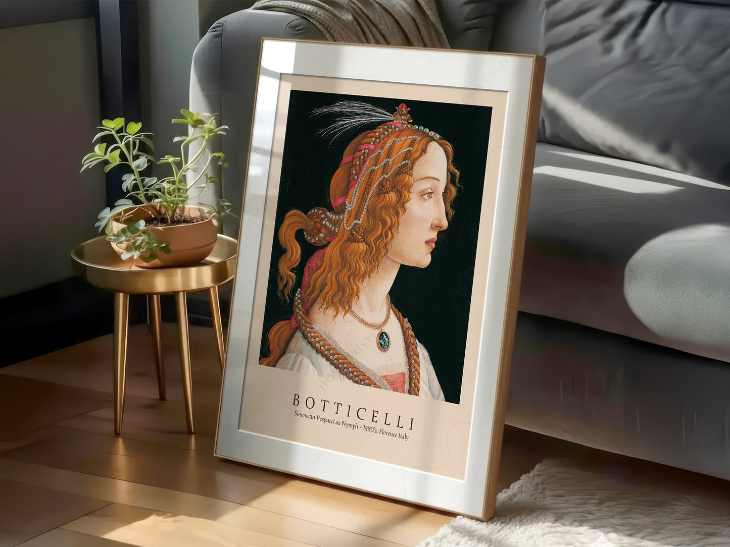 Sandro Botticelli, Simonetta Poster