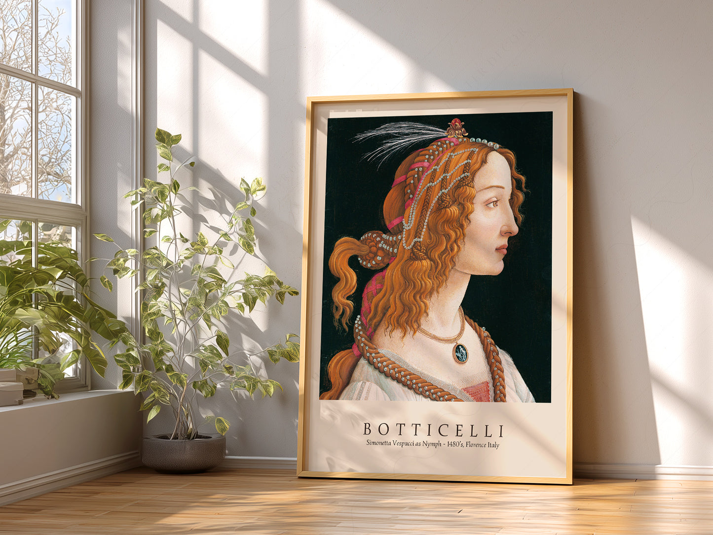 Sandro Botticelli, Simonetta Poster