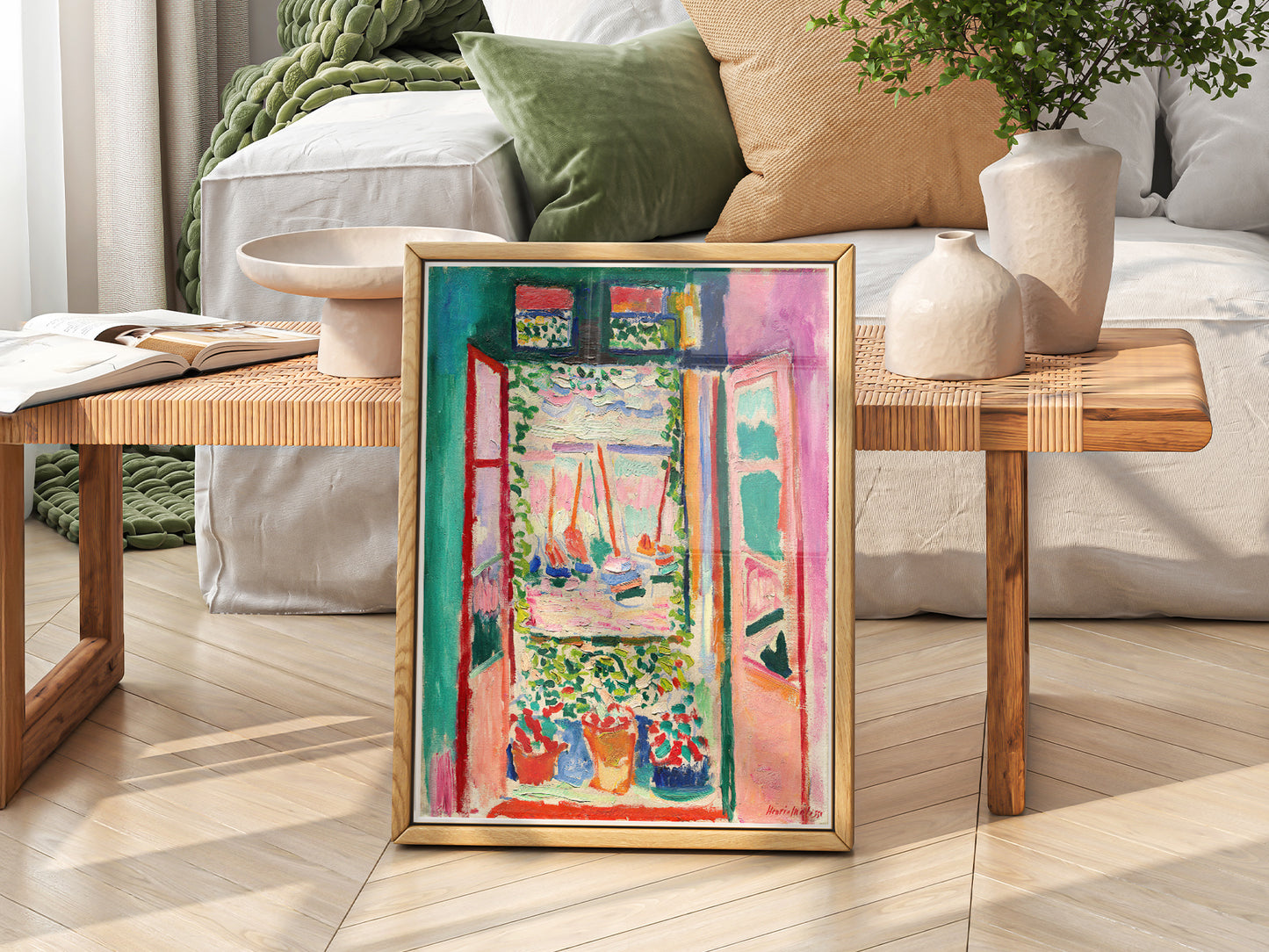 Henri Matisse, The Open Window, Colourful Wall Decor