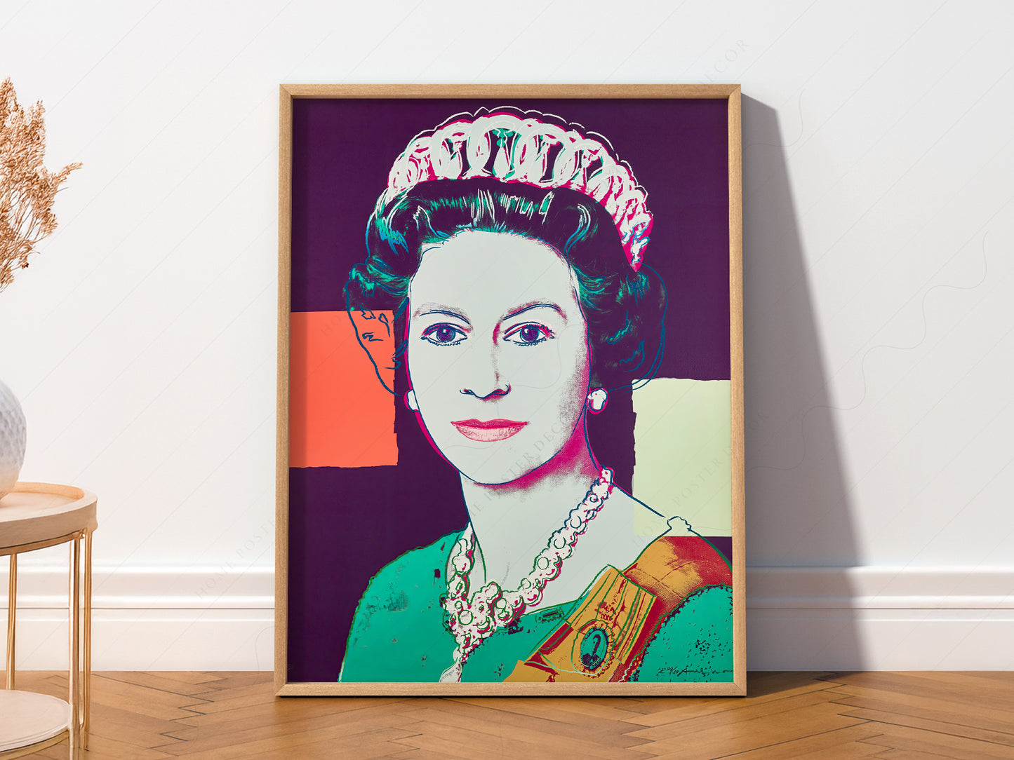 Andy Warhol Poster, Queen Elizabeth II, Fine Art Print