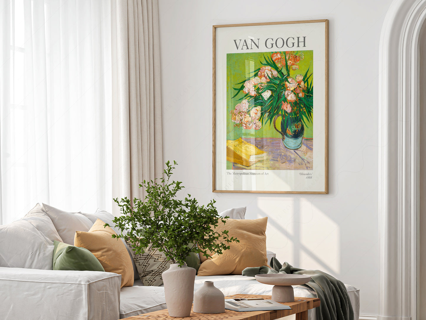 Van Gogh Poster, Oleanders Painting