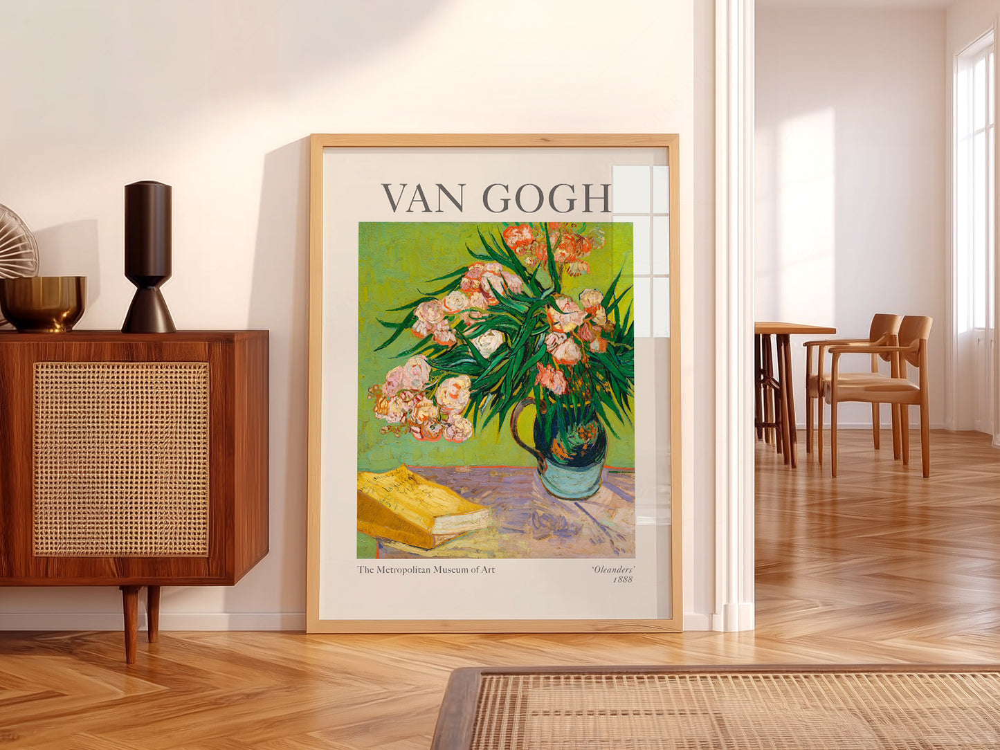 Van Gogh Poster, Oleanders Painting