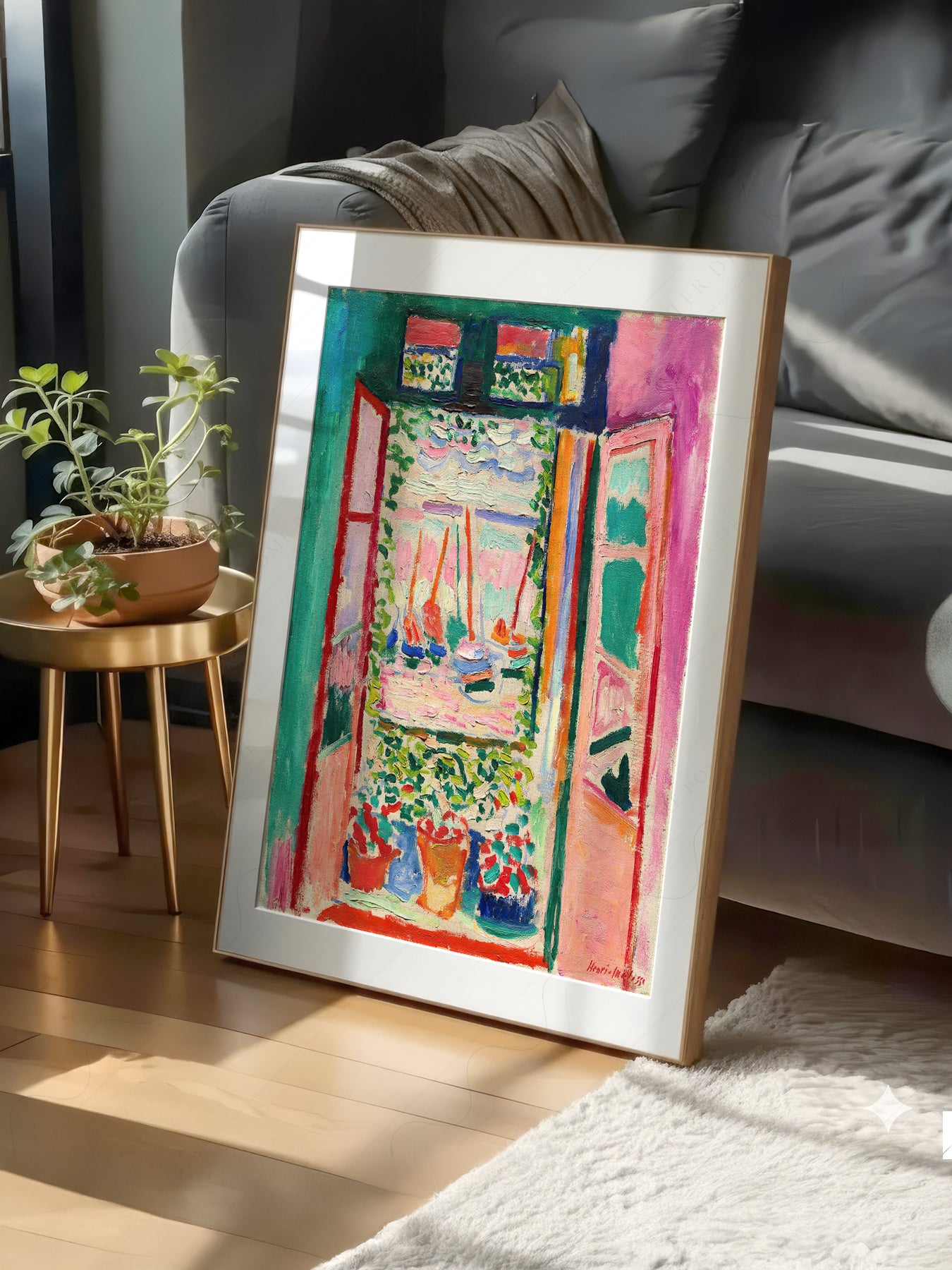 Henri Matisse, The Open Window - Colourful Wall Decor