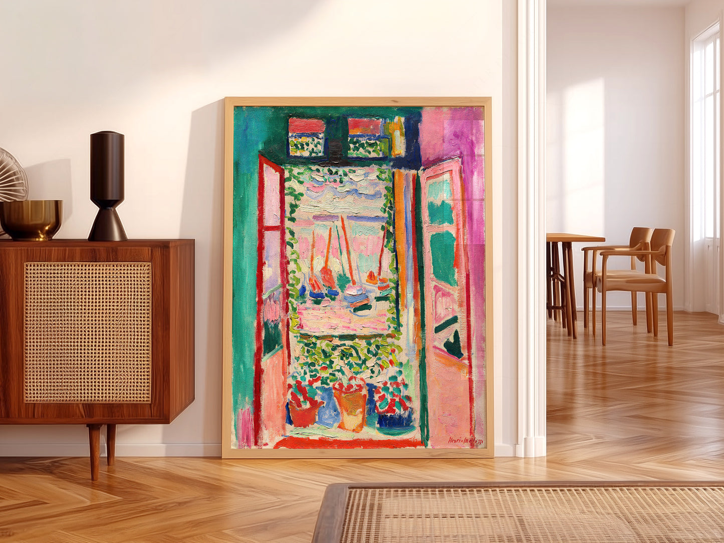 Henri Matisse, The Open Window, Colourful Wall Decor