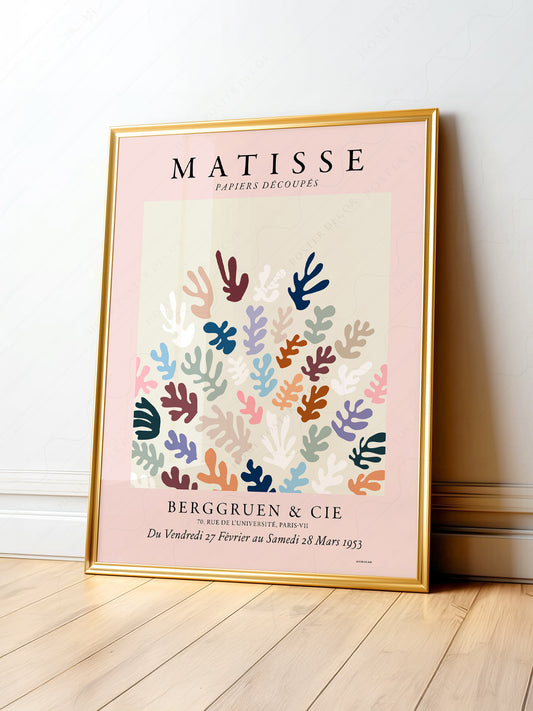 Henri Matisse, The Cut-Outs, Pink Wall Art