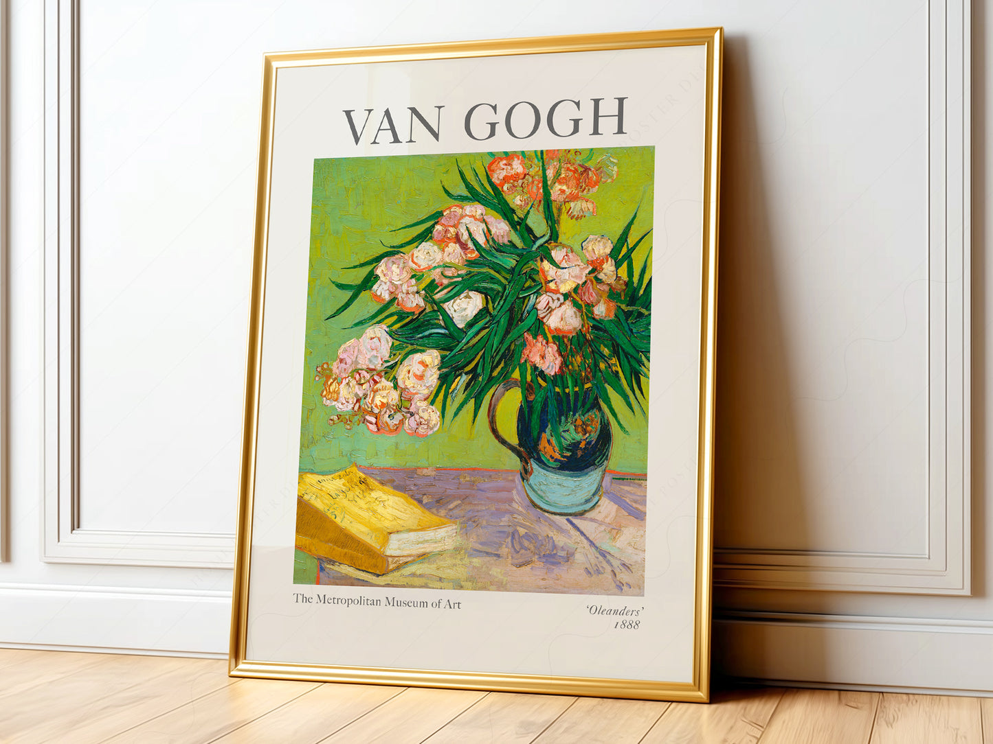 Van Gogh Poster, Oleanders Painting