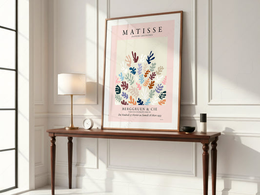 Henri Matisse, The Cut-Outs, Pink Wall Art