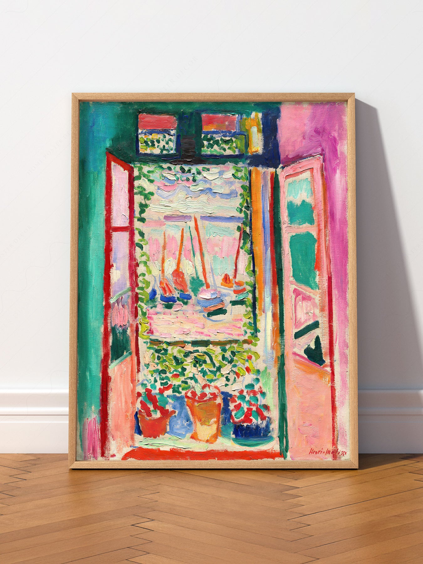 Henri Matisse, The Open Window - Colourful Wall Decor