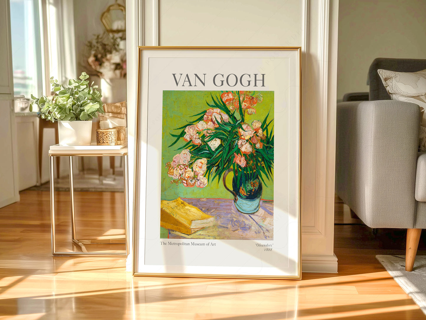 Van Gogh Poster, Oleanders Painting
