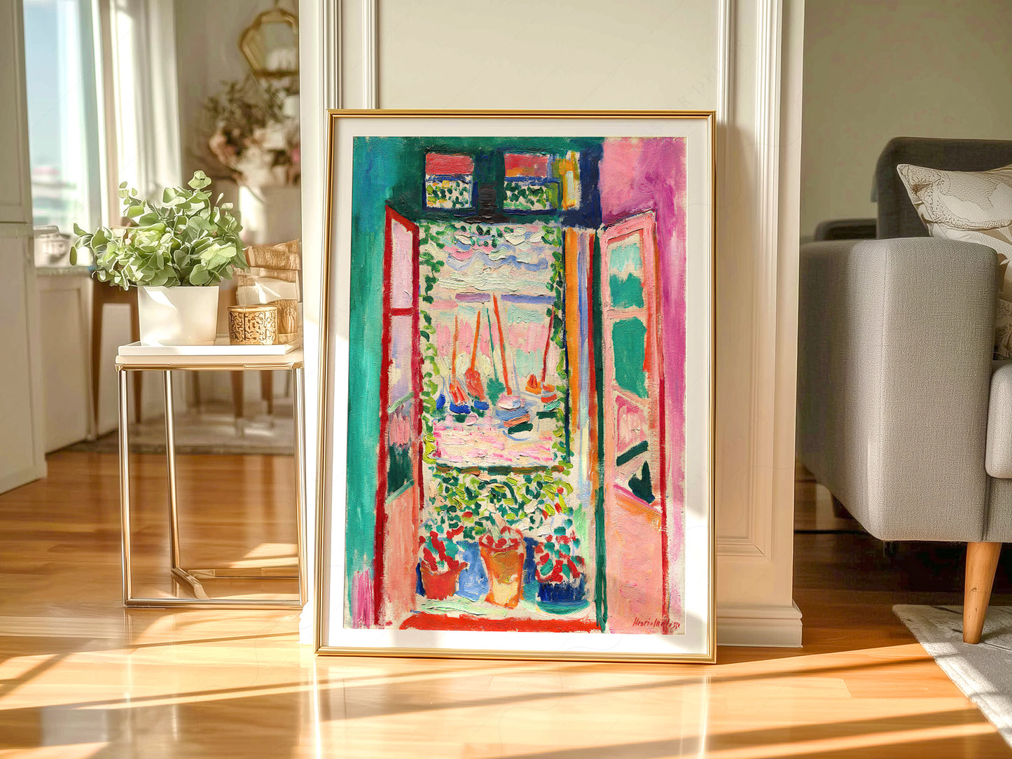 Henri Matisse, The Open Window, Colourful Wall Decor
