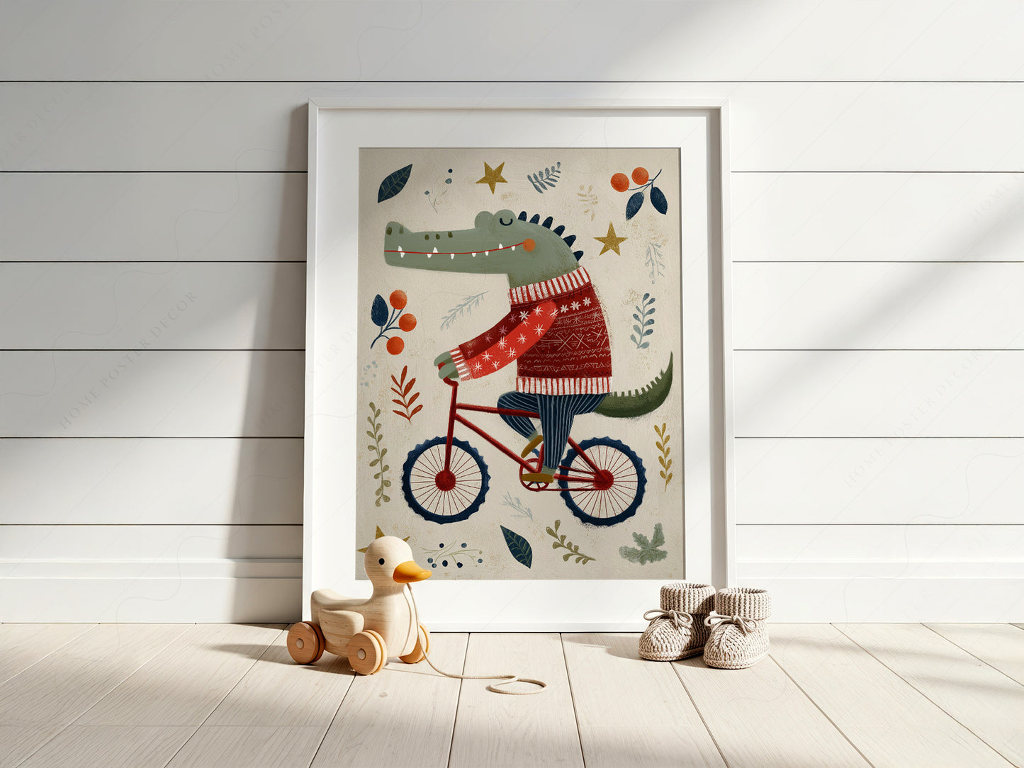 Crocodile art print!, Nursery wall decor