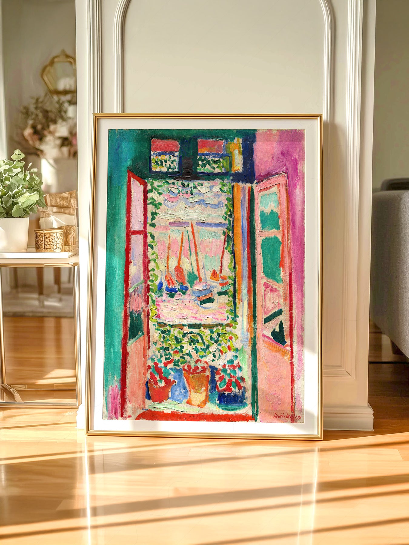 Henri Matisse, The Open Window - Colourful Wall Decor