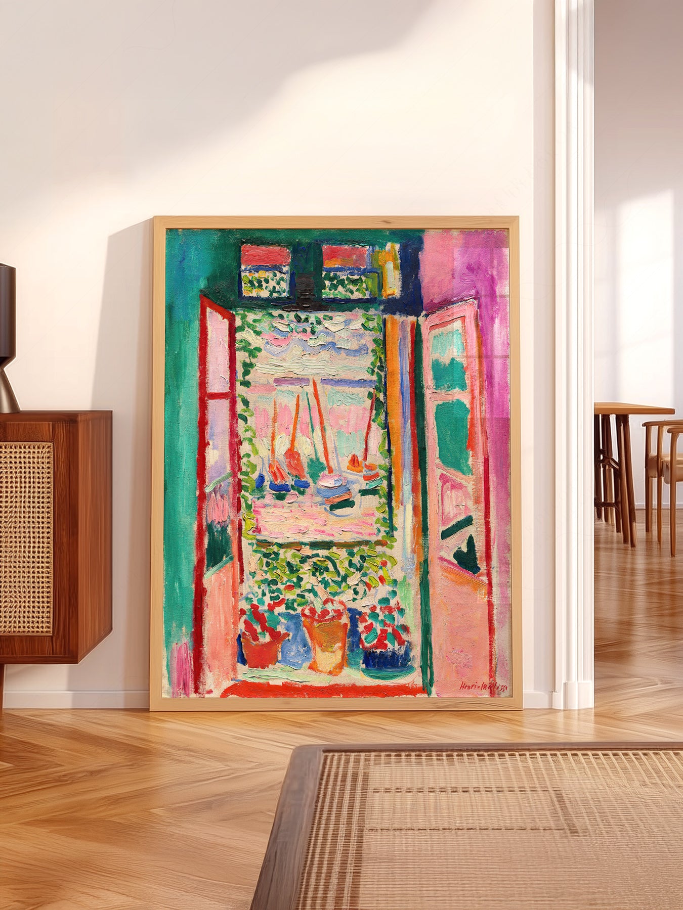 Henri Matisse, The Open Window - Colourful Wall Decor