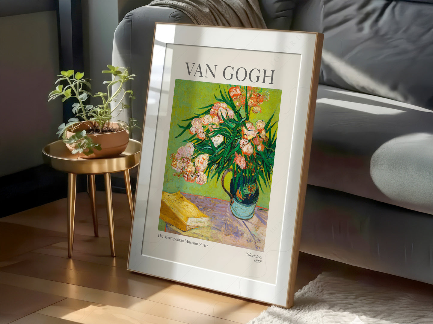 Van Gogh Poster, Oleanders Painting