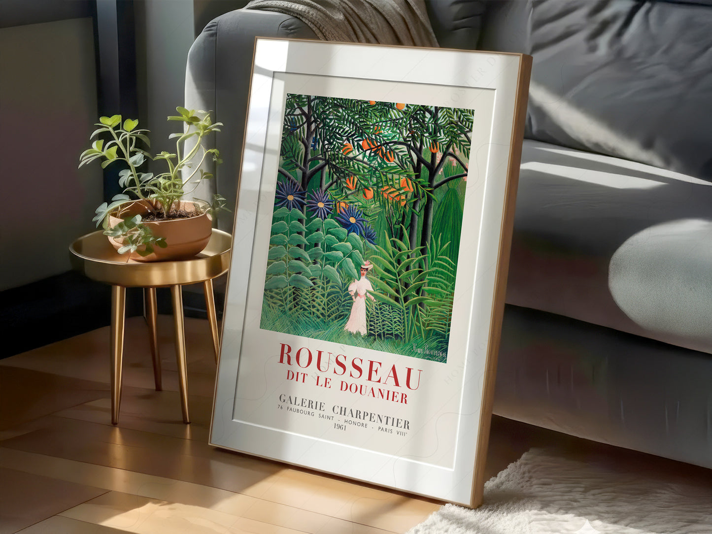 Gift-ready Henri Rousseau fine art print – museum quality